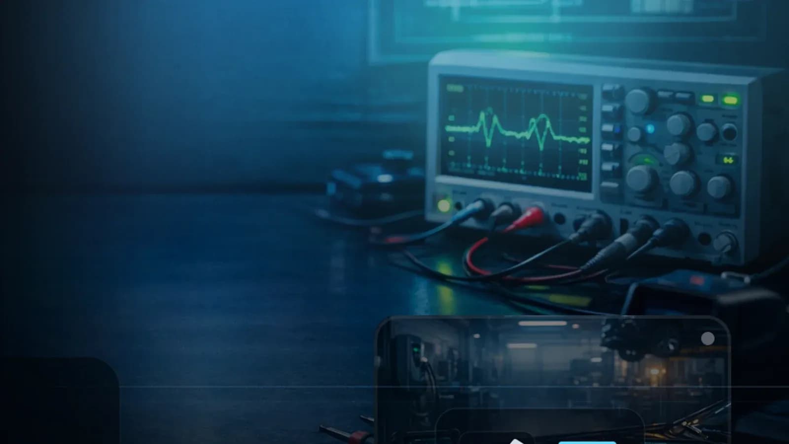 Opel Astra or Insignia in a workshop with a technician analyzing engine power reduced live data.